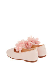 Baby Macaroon Corsage Walker Shoes, Pink (PALE PINK), large