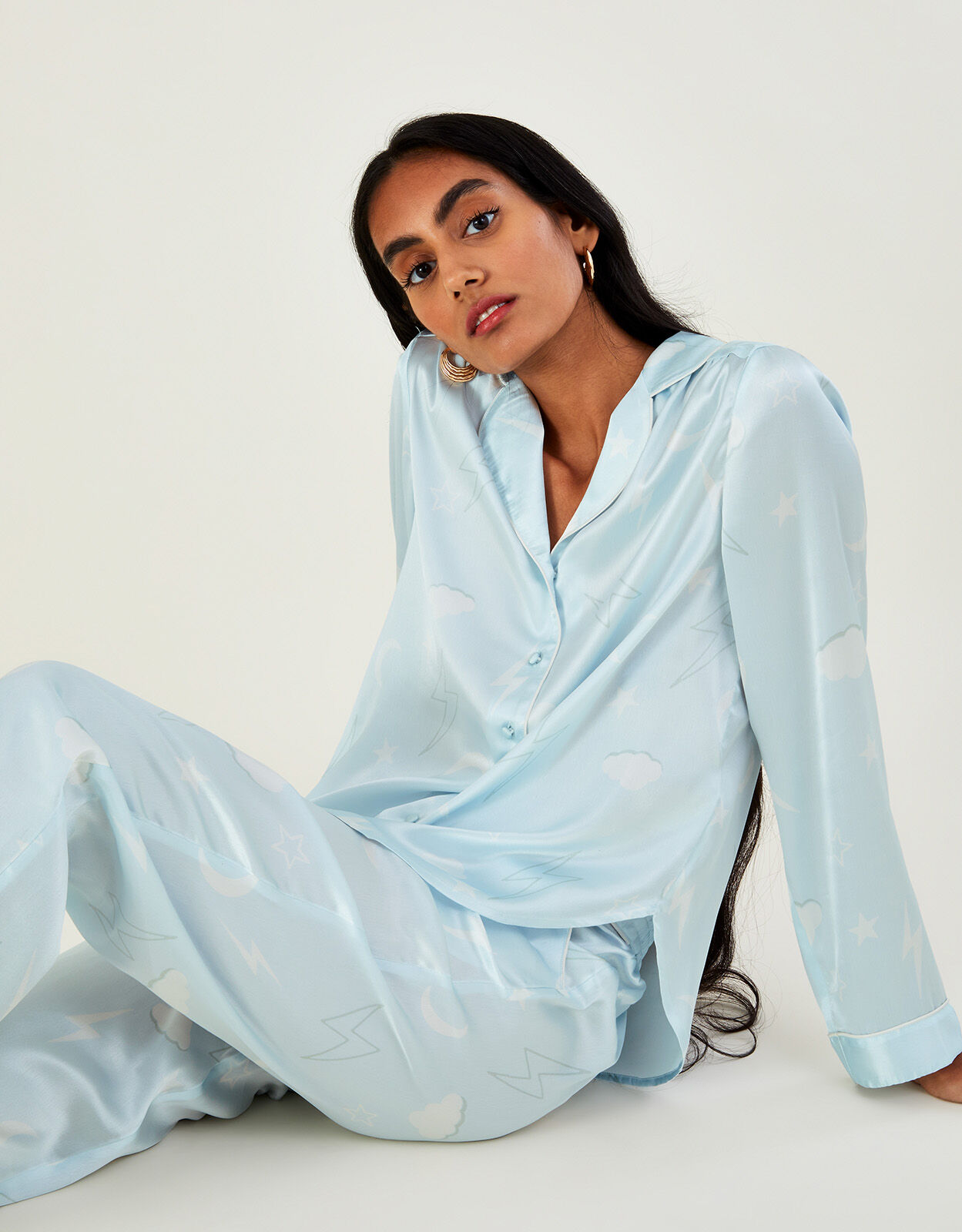 Polyester pyjamas discount
