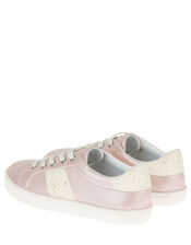 Shimmer Glitter Trainers, Pink (PINK), large