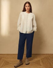 East Scarlet Pintuck Blouse, Ivory (IVORY), large