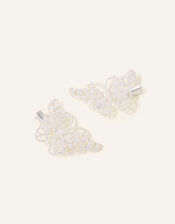 Pretty Pearl Butterfly Clip Twinset, , large