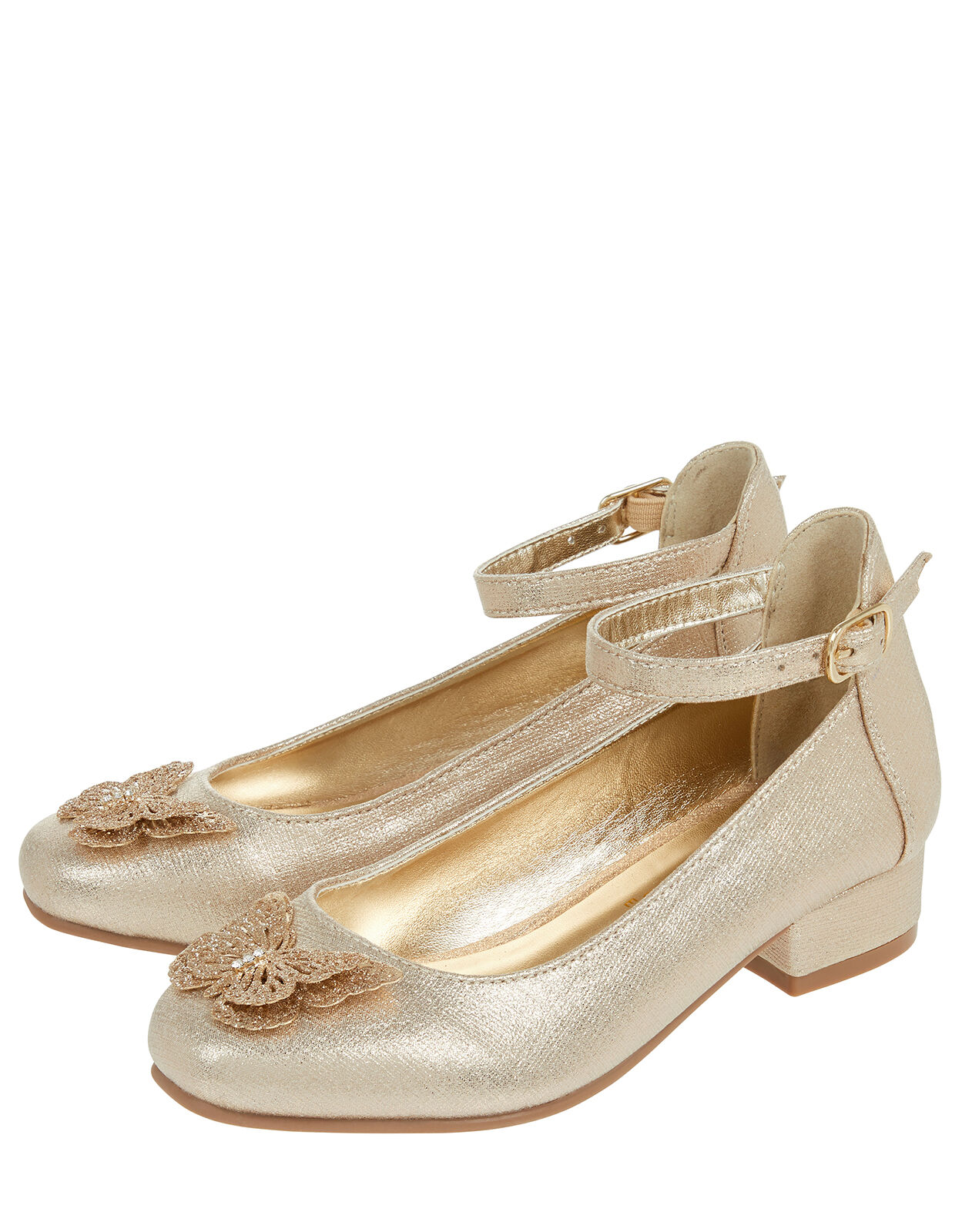 Gold mini heels clearance