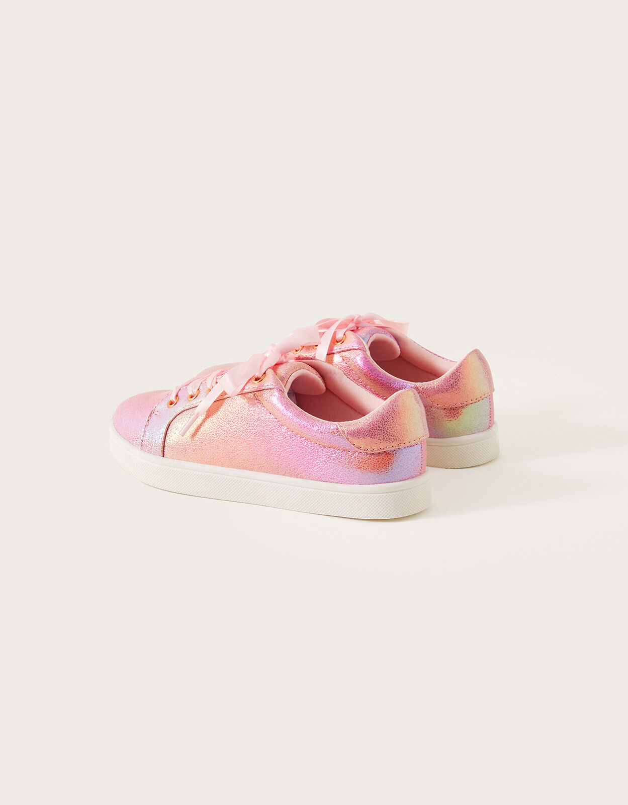 Rainbow coloured sales trainers