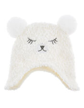 Baby Ana Sparkle Bear Pom-Pom Nepal , Ivory (IVORY), large
