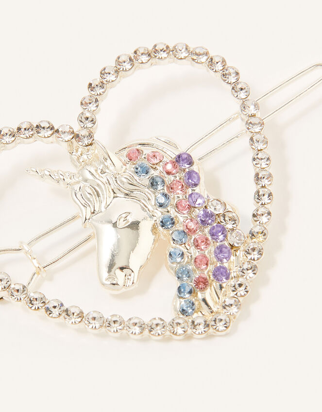 I Love Unicorns Hair Clip, , large