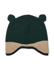 Liewood Milan Beanie with Ears, Green (GREEN), large