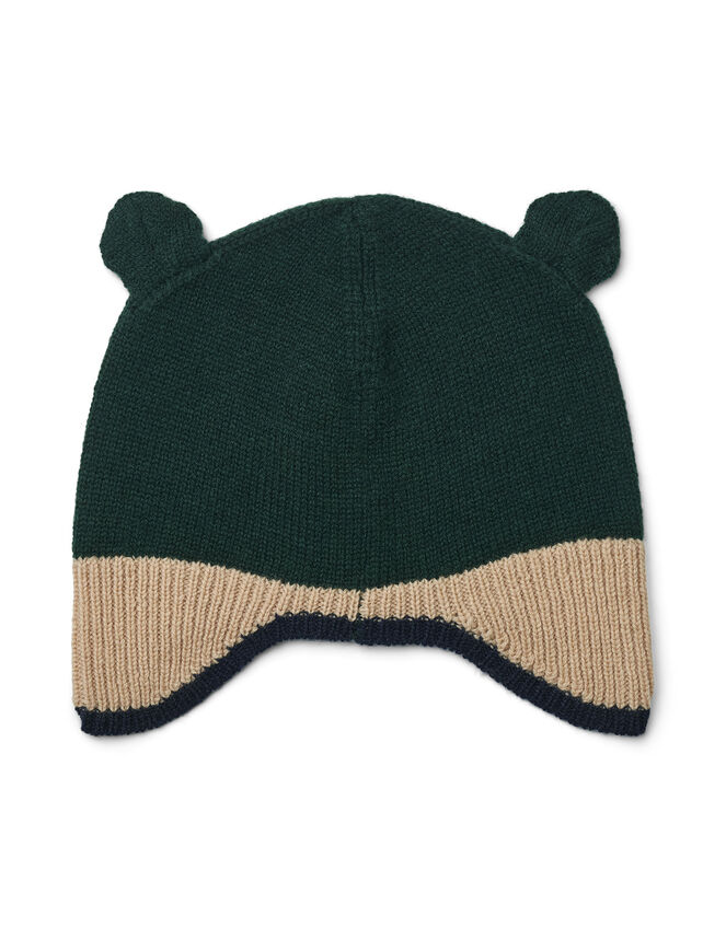 Liewood Milan Beanie with Ears, Green (GREEN), large