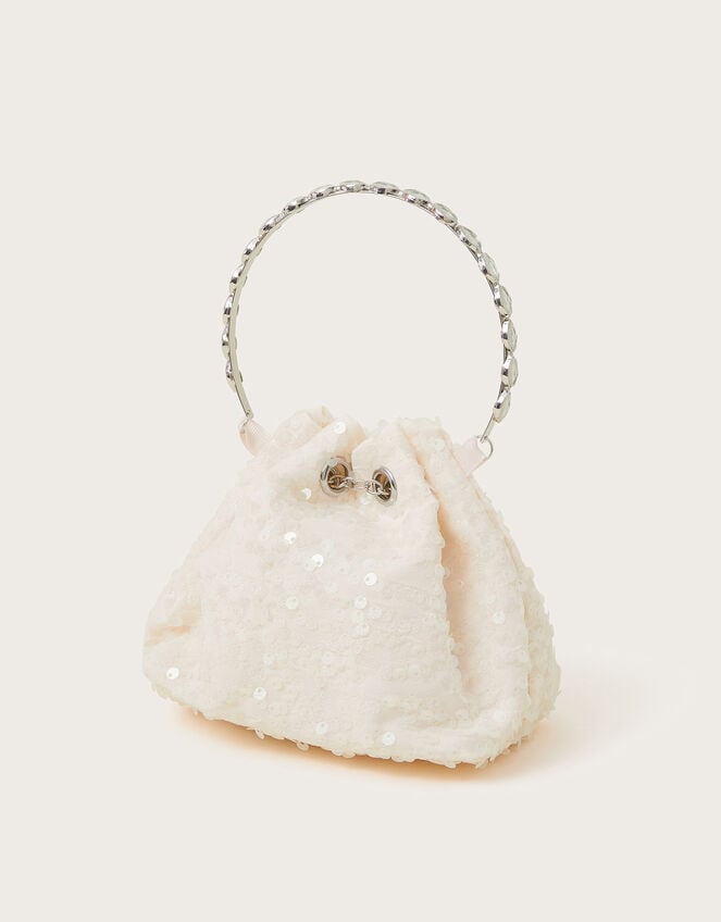 Mini Sequin Pouch Bag, , large