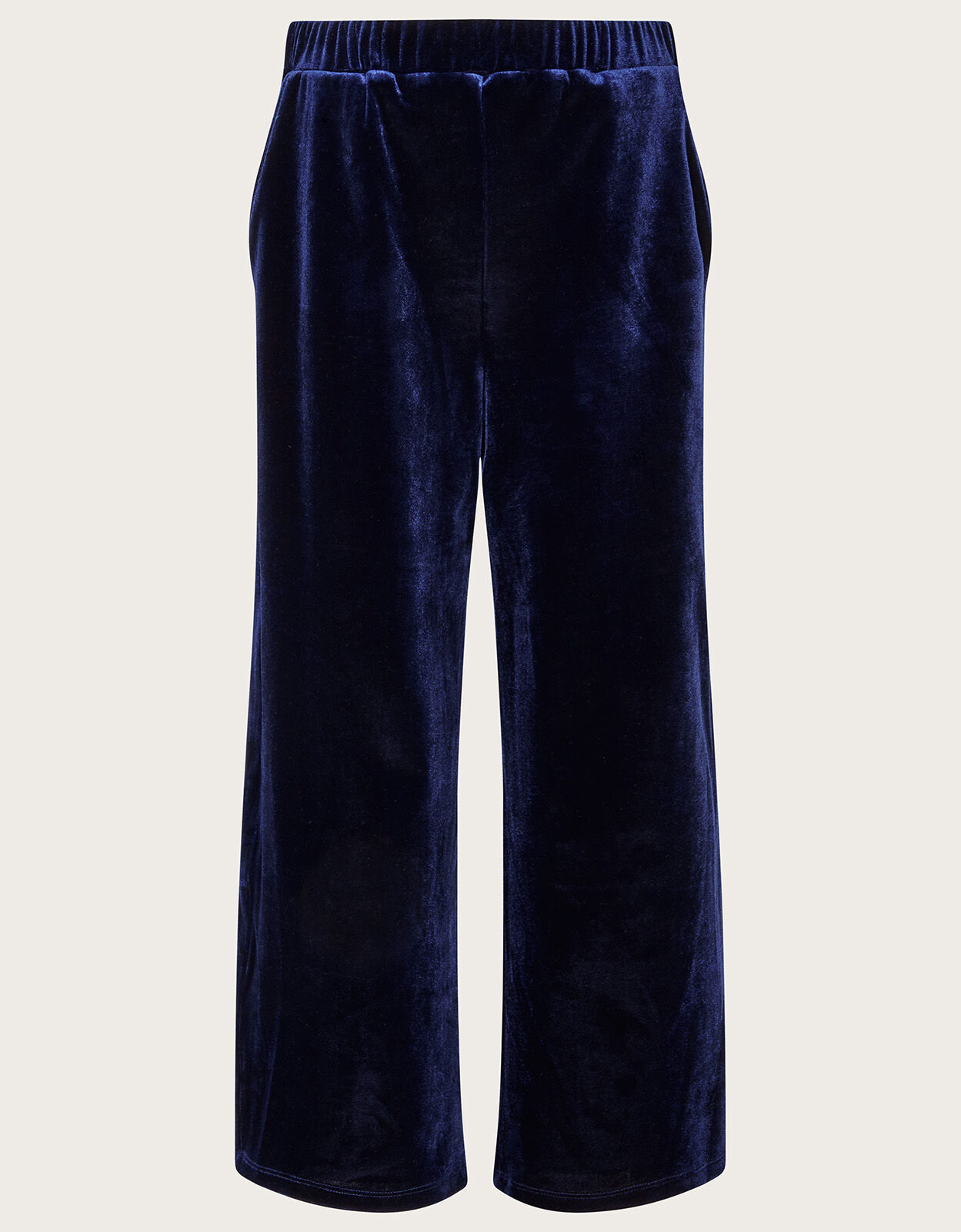Velvet Trousers Blue