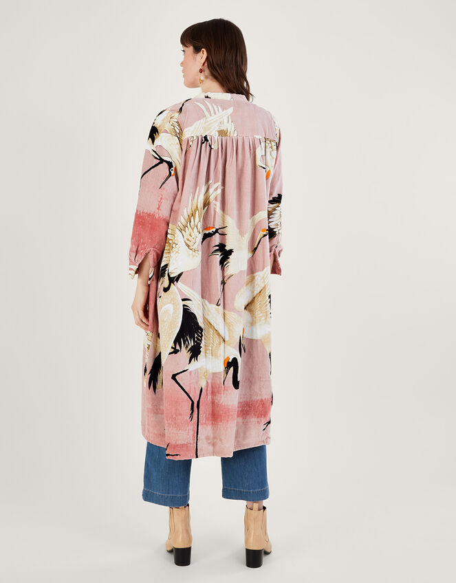 One Hundred Stars Stork Print Duster, , large