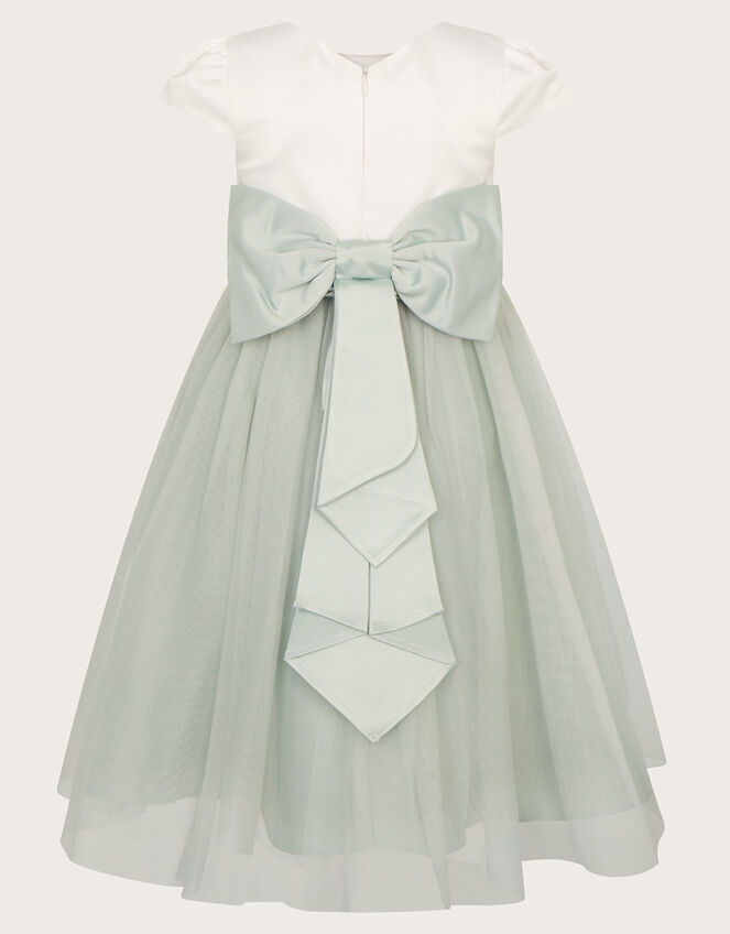 Tulle Bridesmaid Dress, Green (SAGE), large