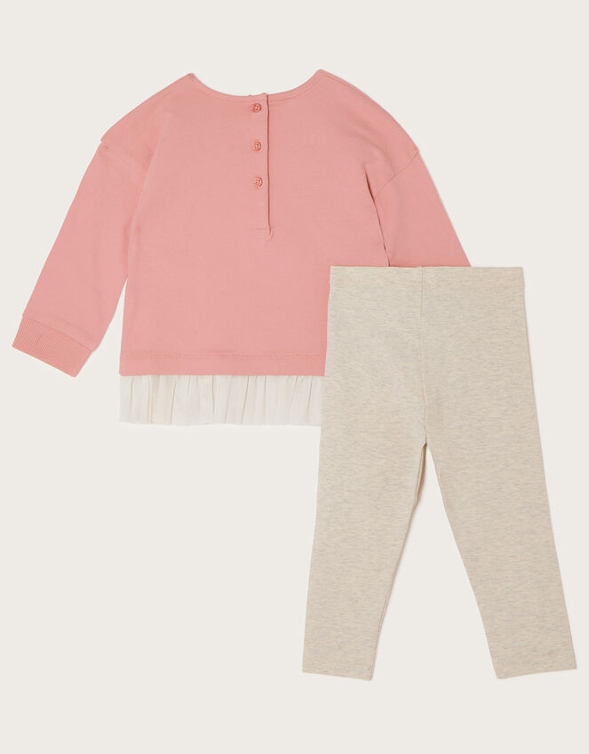 Baby Unicorn Braided Sweat Set, Grey (GREY), large