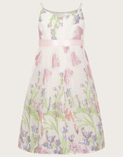Maddy Meadow Flower Organza Dress, Multi (MULTI), large