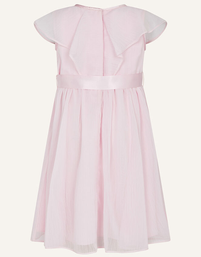 Baby Sequin Cape Sleeve Dress , Pink (PINK), large