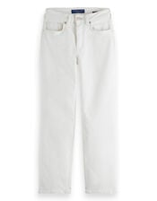 Scotch and Soda Sky Straight Jeans Regular Length, White (WHITE), large