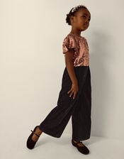 Sally Sequin Velvet Jumpsuit, Multi (MULTI), large