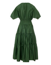 Devotion Twins Geraros Tiered Midi Dress, Green (GREEN), large