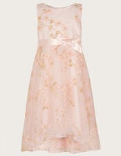 Blossom Flower Lace Dress, Pink (PINK), large