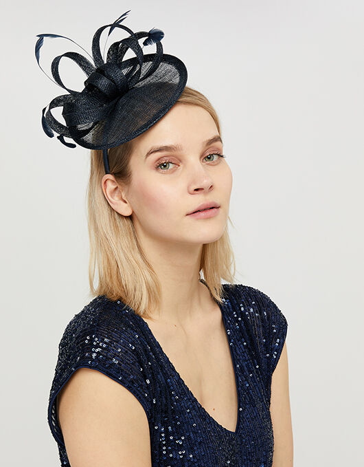 Monsoon navy fascinator clearance