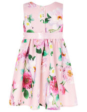Baby Floral Scuba Dress, Pink (PINK), large