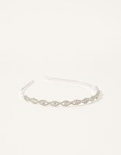 Sparkle Scallop Bridesmaid Headband, , large