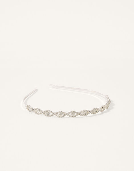 Sparkle Scallop Bridesmaid Headband, , large