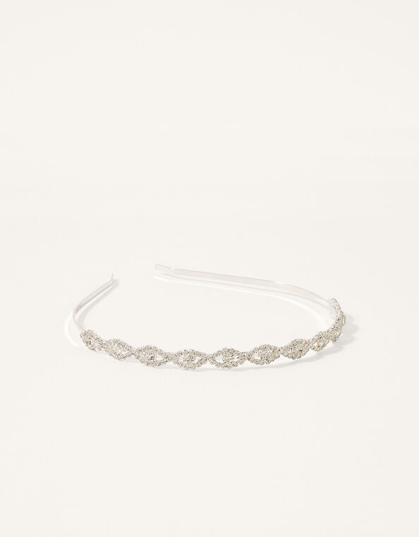 Sparkle Scallop Bridesmaid Headband, , large
