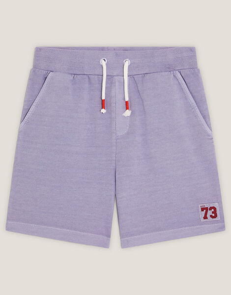 Jersey Drawstring Shorts, Blue (BLUE), large