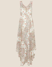 Miriam Print Dress in LENZING™ ECOVERO™, Natural (NATURAL), large
