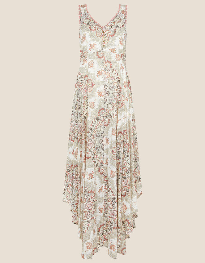 Miriam Print Dress in LENZING™ ECOVERO™, Natural (NATURAL), large