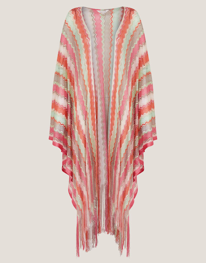 Clara Zigzag Stripe Kaftan, , large