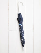 Grass and Air Colour-Revealing Umbrella, Blue (NAVY), large