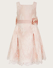 Valeria Lace Dress, Pink (PINK), large