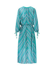 East Avery Mix Stripe Midi Dress, Multi (MULTI), large