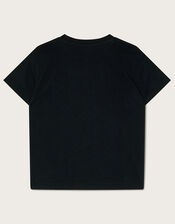 Skating Star T-Shirt, Black (BLACK), large