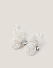 Sequin Butterfly Hair Clip, , large