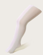 Sparkly Metallic Tights Set of Two, Silver (SILVER), large