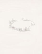 Lacey Flower Garland Bando, , large