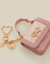 Mini Bag Charm, Pink (PINK), large