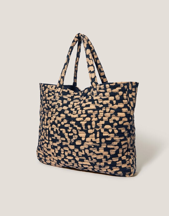 Alwena Block Print Tote Bag, , large