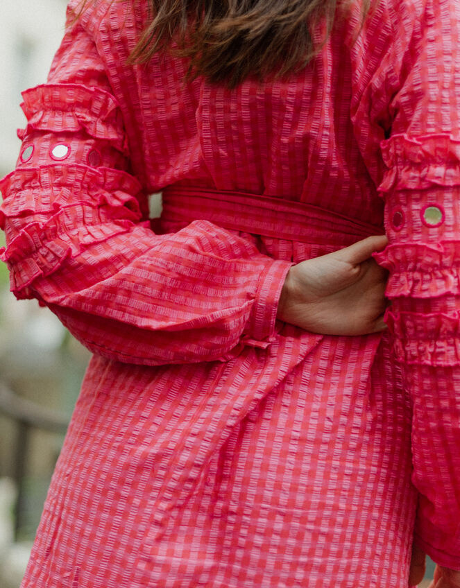 Sundress Magnolia Long Sleeve Frill Maxi Dress, , large