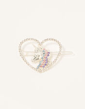 I Love Unicorns Hair Clip, , large