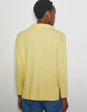 Carla Collar Jumper, Yellow (YELLOW), large