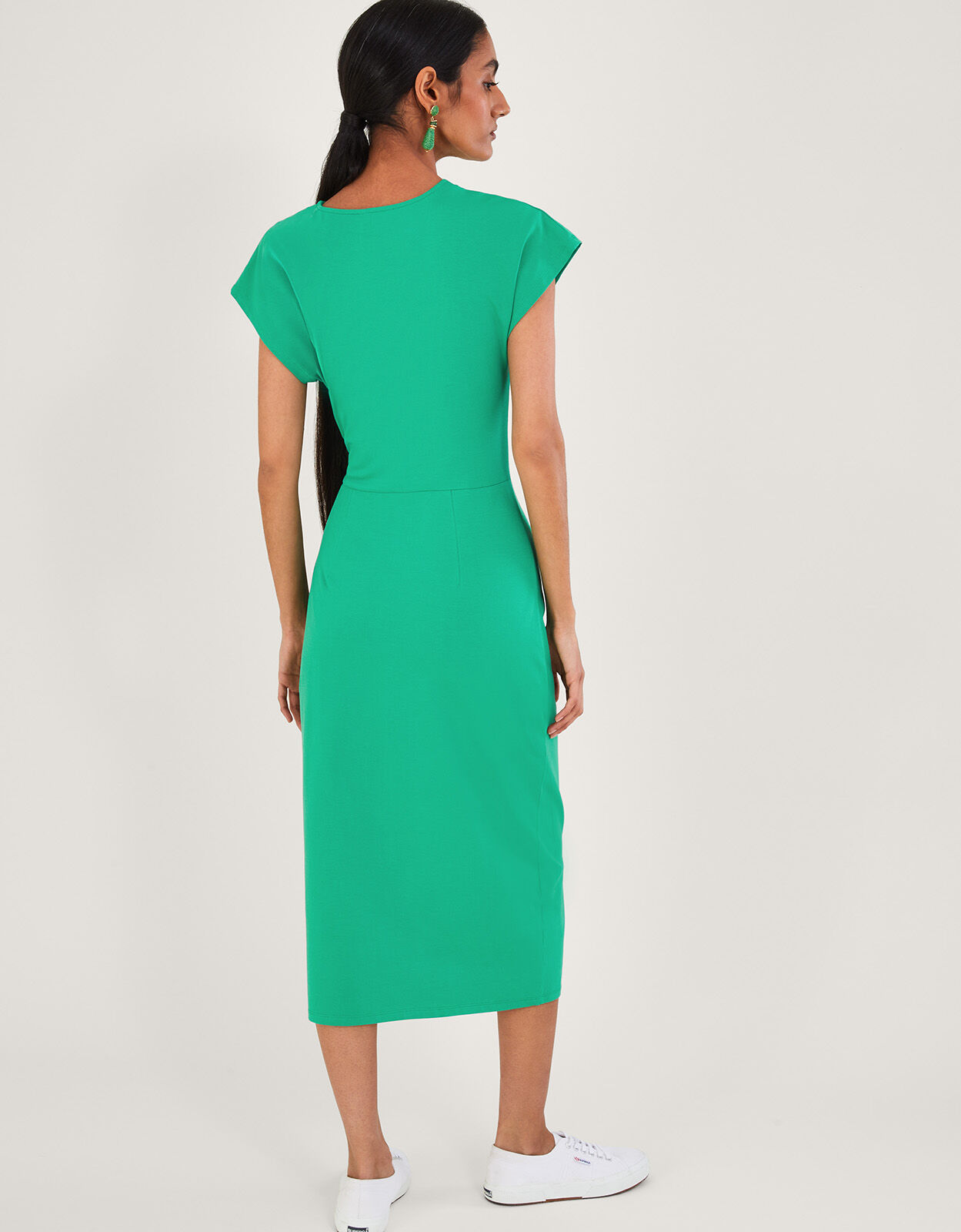 Short sleeve jersey dresses sale