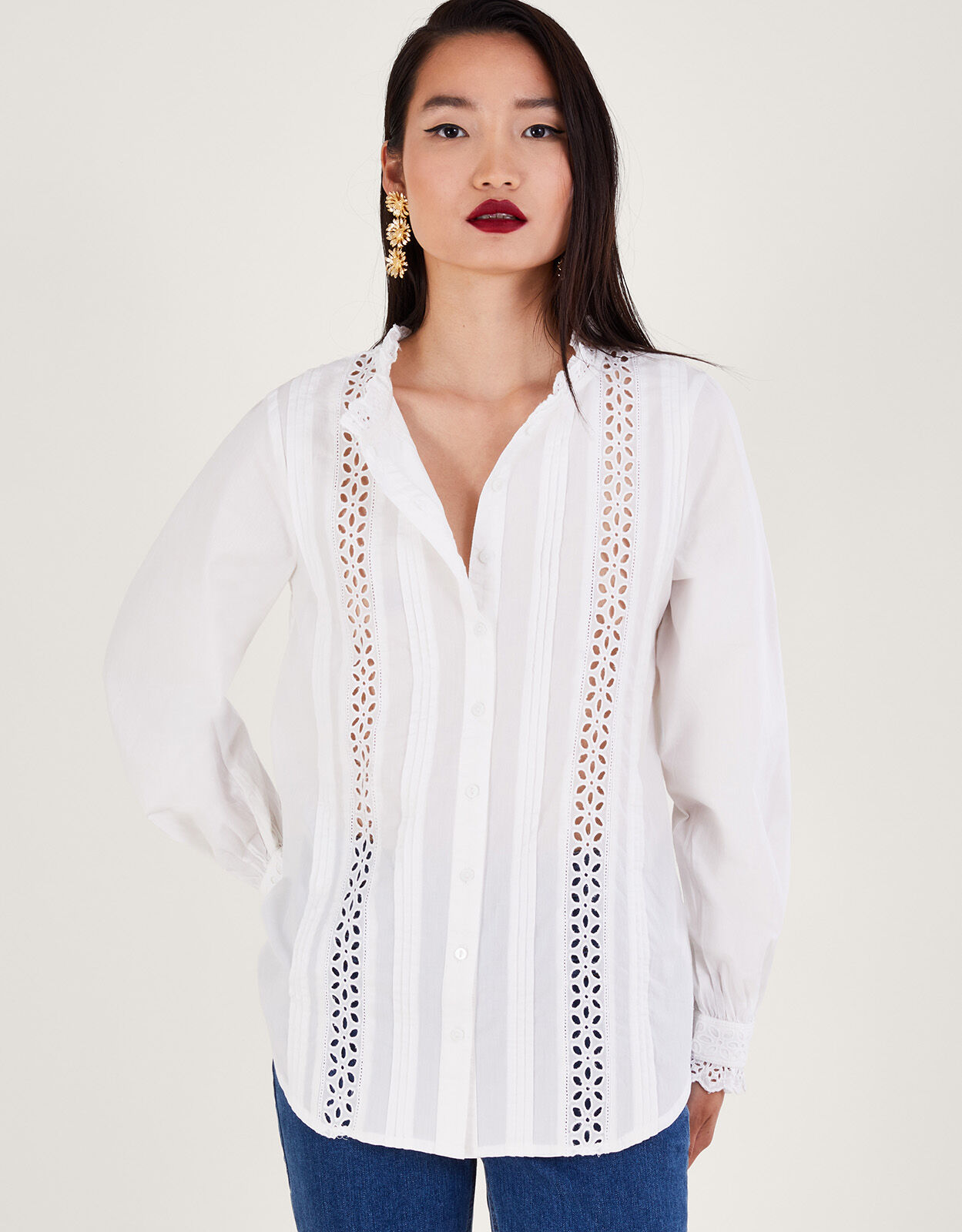 Broderie shirt 2025