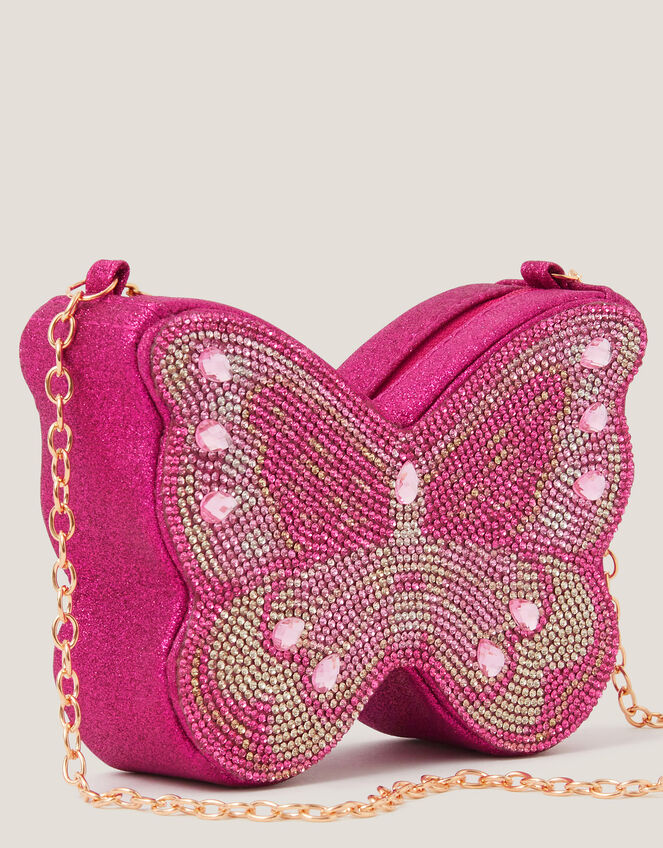 Butterfly Embellished Bag, , large