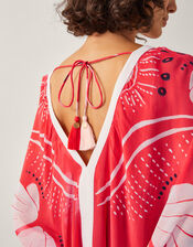 Nara Shell Print Mini Kaftan, Orange (RUST), large