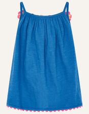Fiesta Flower Cami , Blue (BLUE), large