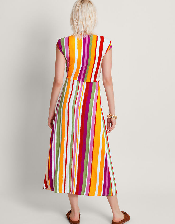 Elise Stripe Maxi Dress, Pink (PINK), large