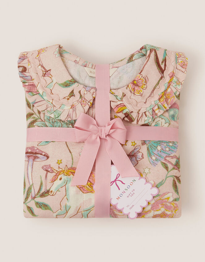 Fairy Print Long Pyjamas Set, Pink (PINK), large